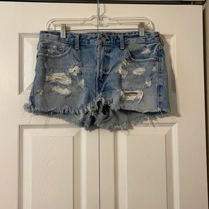 Abercrombie and Fitch, low rise shorts